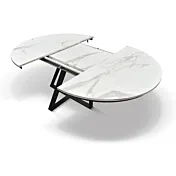 Tavolo di design aperto