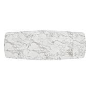 tavolo moderno L.160 cm bianco ceramica