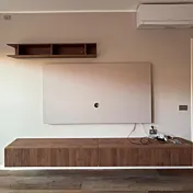 parete moderna dal vivo 