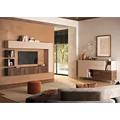 parete moderna in legno