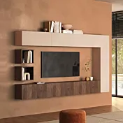 parete cannettato legno
