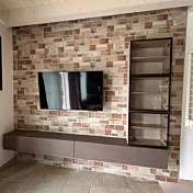 cubo con anta in vetro 