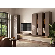 Parete attrezzata moderna Mercure