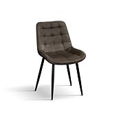 Sedia da ufficio, design moderno, velluto