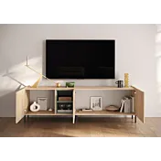 Porta tv aperto