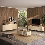 salone con porta tv