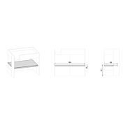 Letto a castello multifunzione con zona studio Spring
