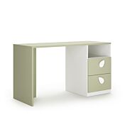 Scrivania camerette con 2 cassetti e vano