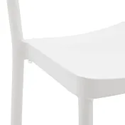 sedia moderna in polipropilene 