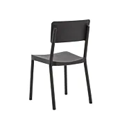 sedia per esterno nero