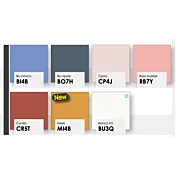 Settimino bicolor 5 cassetti con piedini, Rovere dorian e Grigio titanio