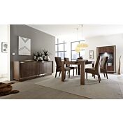 Sala completa come in foto, finitura cognac