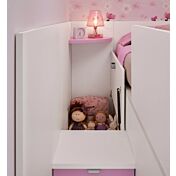 Letto a castello con passerella contenitiva, Moretti Compact KC513