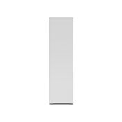 Capiente Libreria moderna con 2 cassetti, finitura Bianco opaco