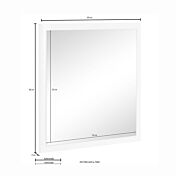 specchio quadrato