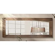 Specchiera rettangolare L.170 in finitura bianca lucida