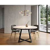 Tavolo di design finitura Marmo Bianco