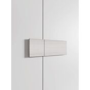Armadio camera letto con vano tv, Bianco Opaco e Altea