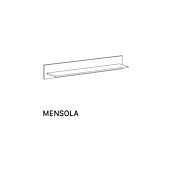 Mensola Bianca Lucida, Made in Italy