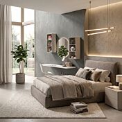 postazione trucco talco