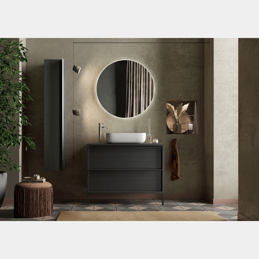 Mobile da bagno 105cm completo con colonna - Le Chic Arredamenti