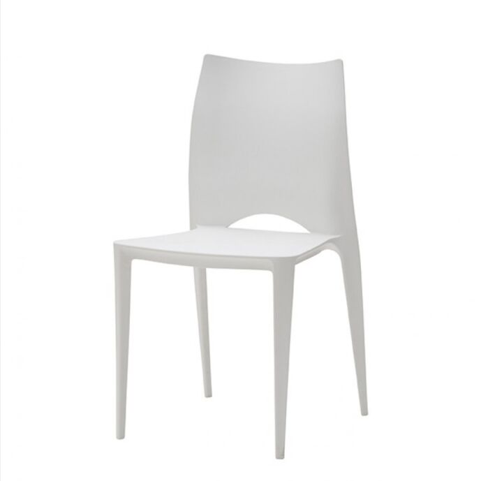 Sedia di Design in plastica - Bianco