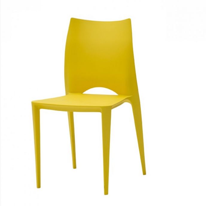 Sedia di Design in plastica - Giallo