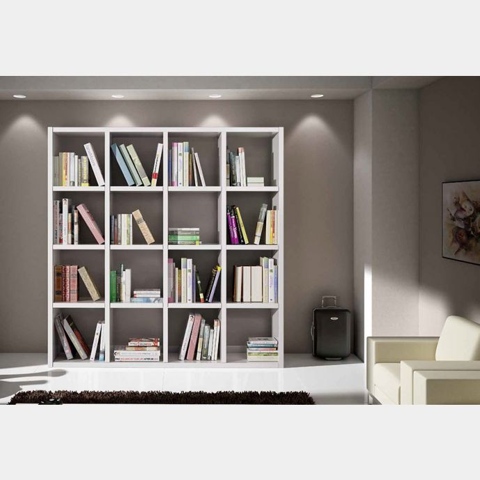 LIBRERIA BIANCO FRASSINATO L.175X30 H175