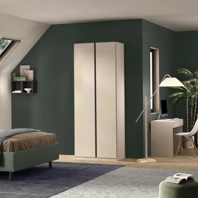 Armadio 2 ante cashmere