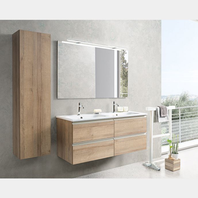 Arredo bagno completo, mobile con con lavabo