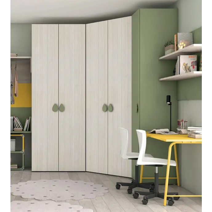 cabina armadio noce