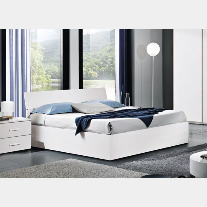 Letto in legno ELEONORA con contenitore