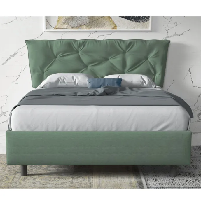 letto verde salvia 