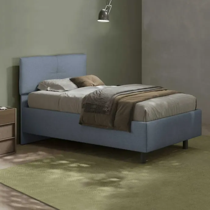 letto in tessuto 
