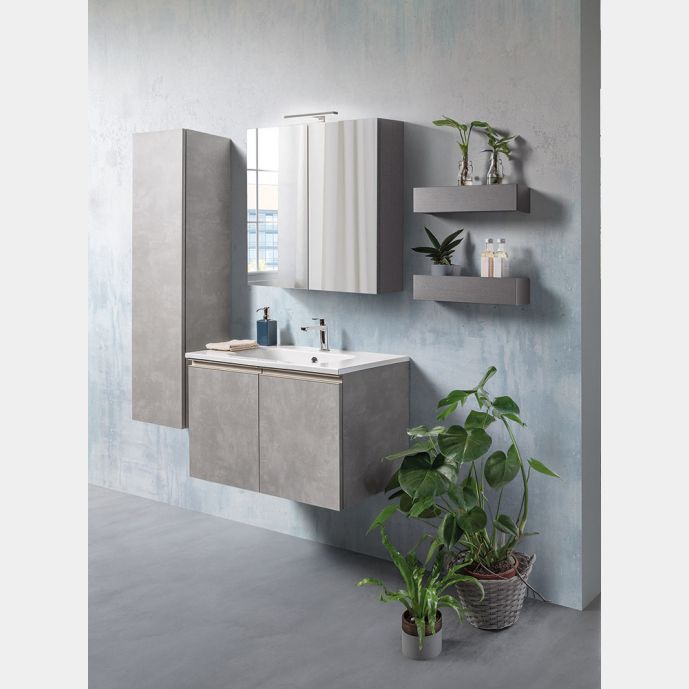 Mobile bagno prezzo basso, mobile con lavabo integrato, Havasu 5 Bis