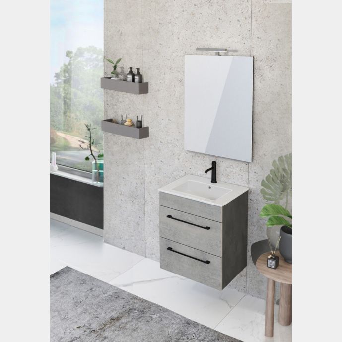 Mobiletto bagno con lavabo L.55, Jog 21