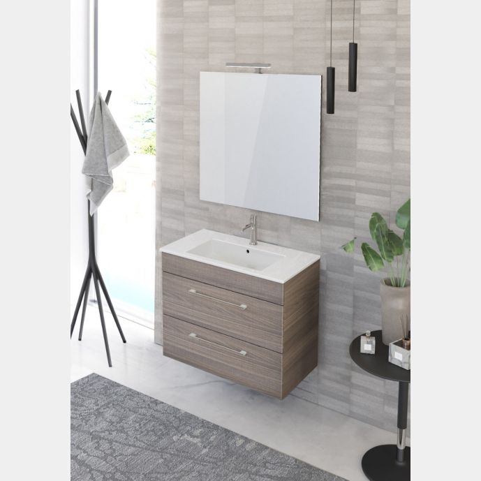 Mobile bagno L.81 con lavabo, Jog 28