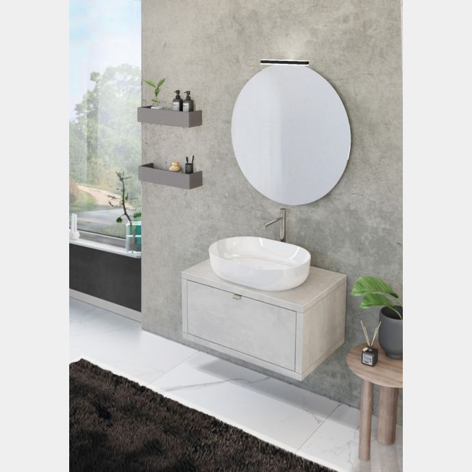 Mobiletto bagno sospeso L.80, Niagara 25