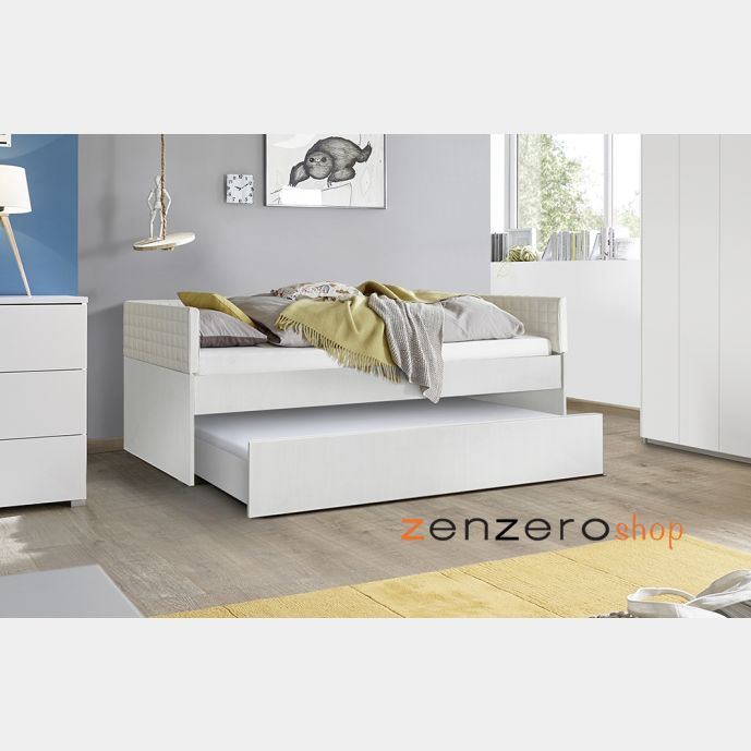 Letto per armadio ponte 90 x 200 colore Bianco