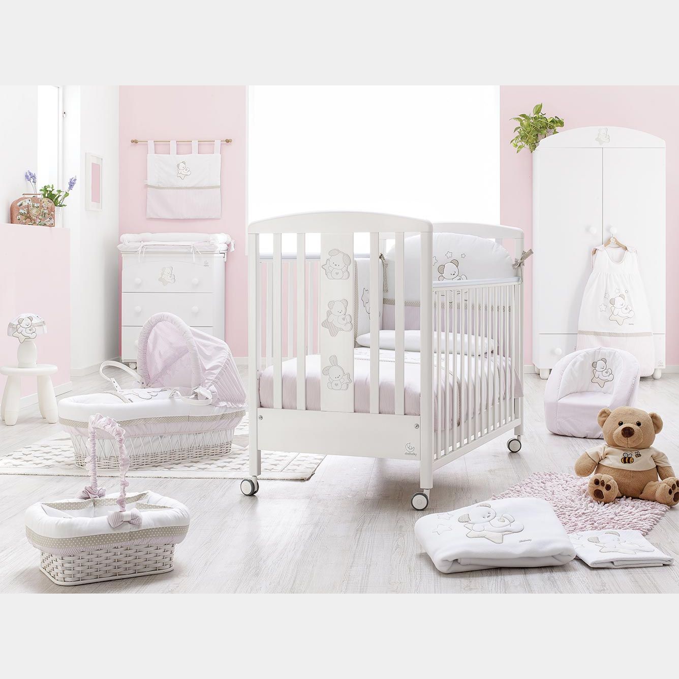 Copertina Lettino in Pile Italbaby Romantic prezzo 70 € - La Casa del Bebè