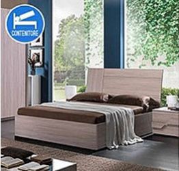 Letto in legno GIORGIA con contenitore