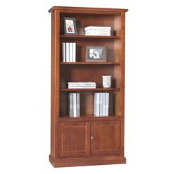 Libreria Classica finitura Lucido Noce