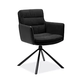 Elegante Sedia di design, colore Nero in offerta 