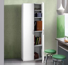 MOBILE MOD. MULTIUSO CM 77X34 H. 80 BIANCO OPACO