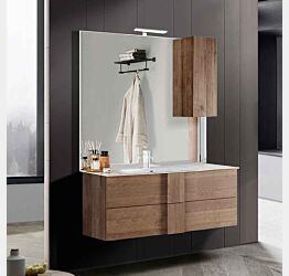 Mobile da bagno sospeso in offerta L.82 cm, 2 cassetti