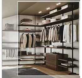cabina angolo legno
