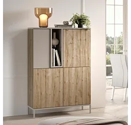 credenza 4 ante alta 