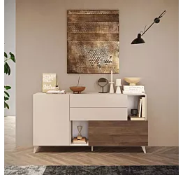 credenza color cashmere