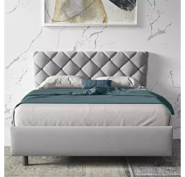 letto particolare grigio