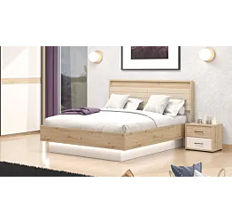 letto testata beige